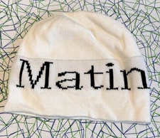 Matin Kim Logo Beanie