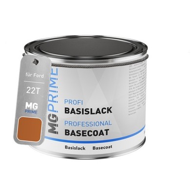 Autolack Dose spritzfertig für Ford 22T Canyon Copper Metallic Basislack 0,5L