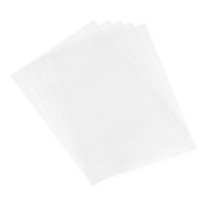 5 Pcs Shrink Plastic Sheets, 8x12 Inch Shrink Films Paper, Transparent