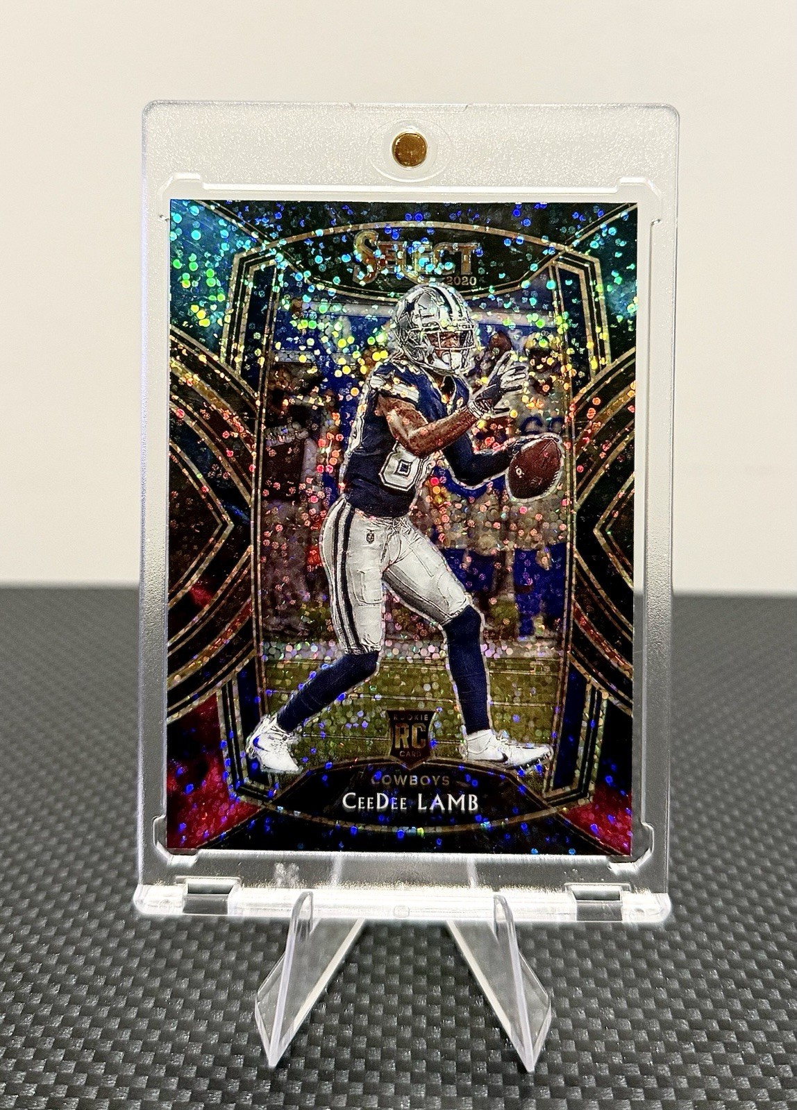 💎🤠2020 Panini Select - Club Level CeeDee Lamb #257 Cosmic Prizm (RC) SSP💎🤠
