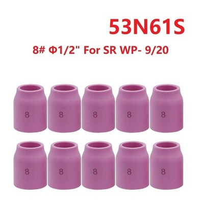 #8 Düsengaslinsenbecher 1/2'' 10 Stück 25.5mm 53N61S Gas Linse Neueste