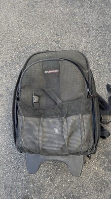 Tamrac 697 Roller Camera Bag Backpack Rolling Case Black Wheeled