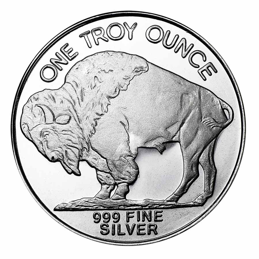 1 oz Silver Round - Buffalo | eBay