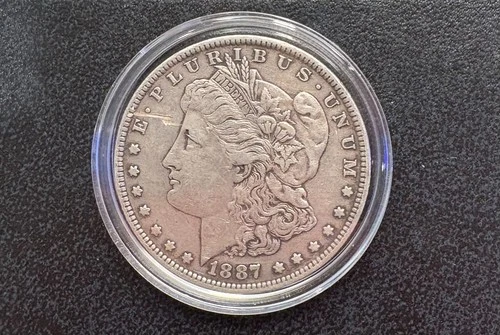 🔥1887-0 Morgan Dollar 90% Silver CoinSnap analysis is Fine to AU🔥