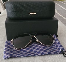 Sonnenbrille ZILLI QUYL ZI 65098 C02 schwarz / gold Gläser braun Farbverlauf