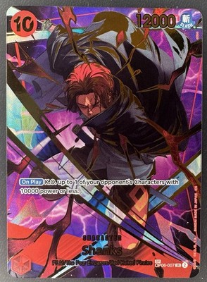 One Piece TCG PRB-02 Shanks SP English OP06-007 Premium the Best Vol. 2