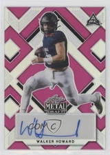 2022 Leaf Metal Draft Pink Prismatic 2/20 Walker Howard #BA-WH1 Auto 17hx