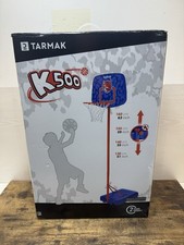 Kids Basketball Hoop On Stand Adjustable 1.30m To 1.60m Blue Decathlon