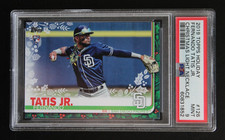 2019 Topps Holiday Fernando Tatis Jr. Super Rare Lights Necklace SSSP PSA 9