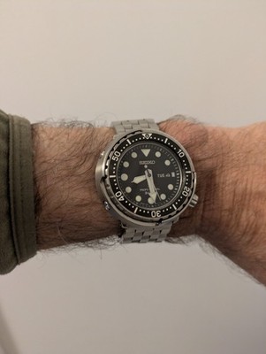 Seiko Prospex Marinemaster (Tuna) SBBN045 - 300m Black Divers