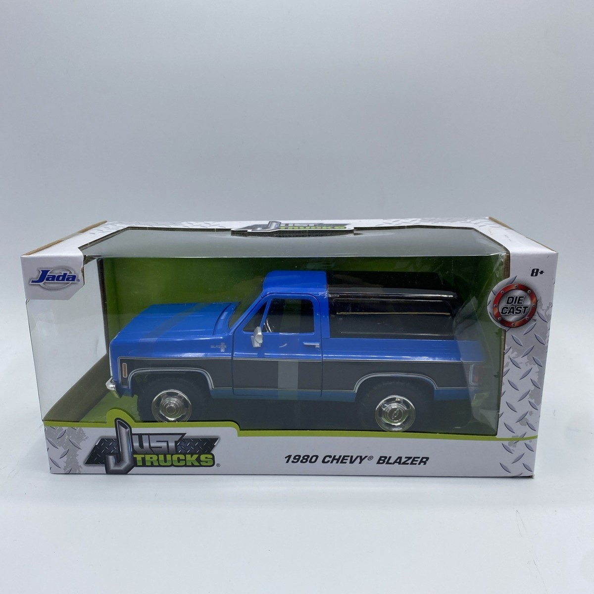 ビンテージ　Lee 食品缶セット Jada 1980 Chevrolet Blazer K5 Blue & Black 1/24 Diecast