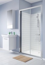 Twyford Geo 1600 Sliding Shower Door Enclosure 6mm 560.183.00.2 - Glass Panel