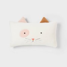 Cat Kids' Decorative Bed Pillow - Pillowfort