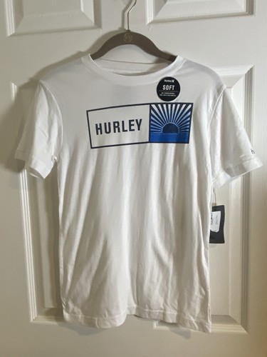 Hurley Soft Tee Shirt Bundle Boys Medium Blue And White - Picture 7 of 10
