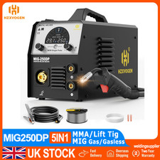 5in1 MIG Welder 200Amp IGBT Pulse Aluminium MIG/MMA/TIG Welding Machine Home DIY