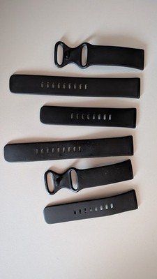 Fitbit Originalarmbänder Versa 3 und 4 schwarz