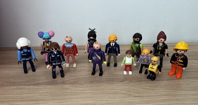 MÄNNCHEN & WEIBLICH & KINDER FIGUREN 13 Actionfiguren von Playmobil sehr guter Zustand