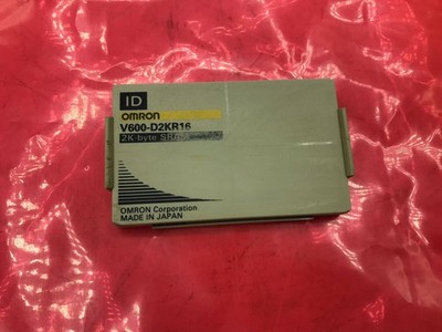 OMRON V600-D2KR16 RFID Tag  ️ 2KB RAM Data Carrier V600 Series Tested Used  