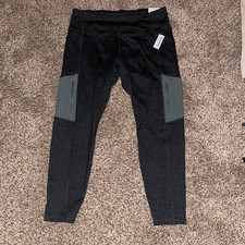 NWT Old Navy Women's High-Rise Jersey Leggings Legging Pants Gray Size XL