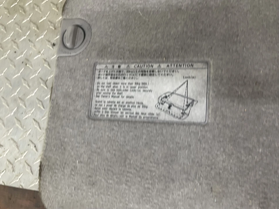 2003-2009 Toyota 4runner Trunk Cover Tested Oem Foto 3 de 4