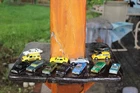 HOT WHEELS LIMOZEEN  Lincoln Cadillac hearse Pontiac Trans Sport Taxi Car Lot