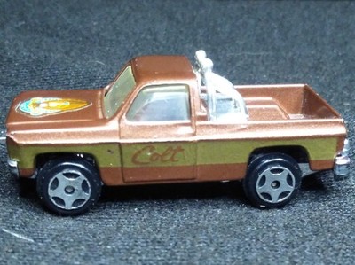 Ertl Fall Guy Diecast Pickup Truck Brown Gold Model 1692W