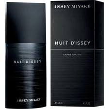ISSEY MIYAKE NUIT D'ISSEY FOR MEN 125ML EDT SPRAY | NEW & SEALED | FREE P&P | UK