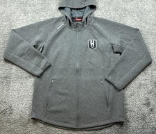 Henderson Silver Knights Sweatshirt Mens XL Gray AHL Hockey CCM Hoodie Full Zip