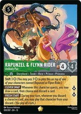 LorcanaTCG Rapunzel Flynn Rider Unlikely Pair 100/207 Attack of the Vine NM