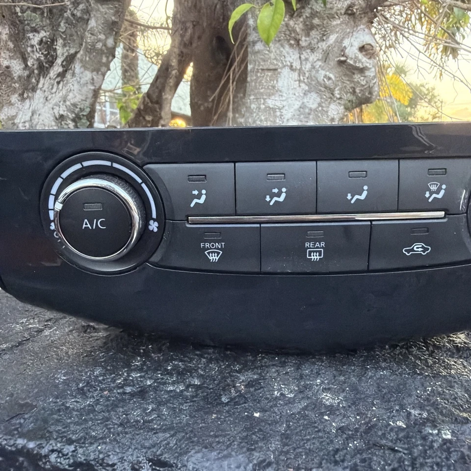 2013-2015 NISSAN ALTIMA AC HEATER CLIMATE CONTROL TEMPERATURE FAN REAR DEFROSTER - Image 3 of 4