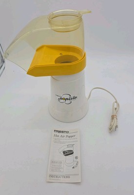Presto PopLite Hot Air Popcorn Popper W/Manual
