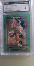 2023 Panini Prizm WNBA #110 Shey Peddy Green Pulsar 15/25 CGC 5 Phoenix Mercury 