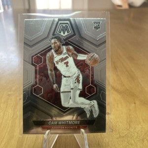 2023-24 Panini Mosaic CAM WHITMORE Silver Prizm Rookie RC #217 Houston Rockets