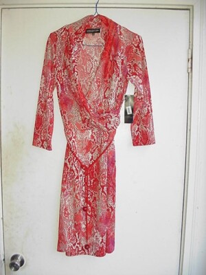 Jones New York Collection Petite  Perry Street  Long Sleeve Dress size PM -  NEW
