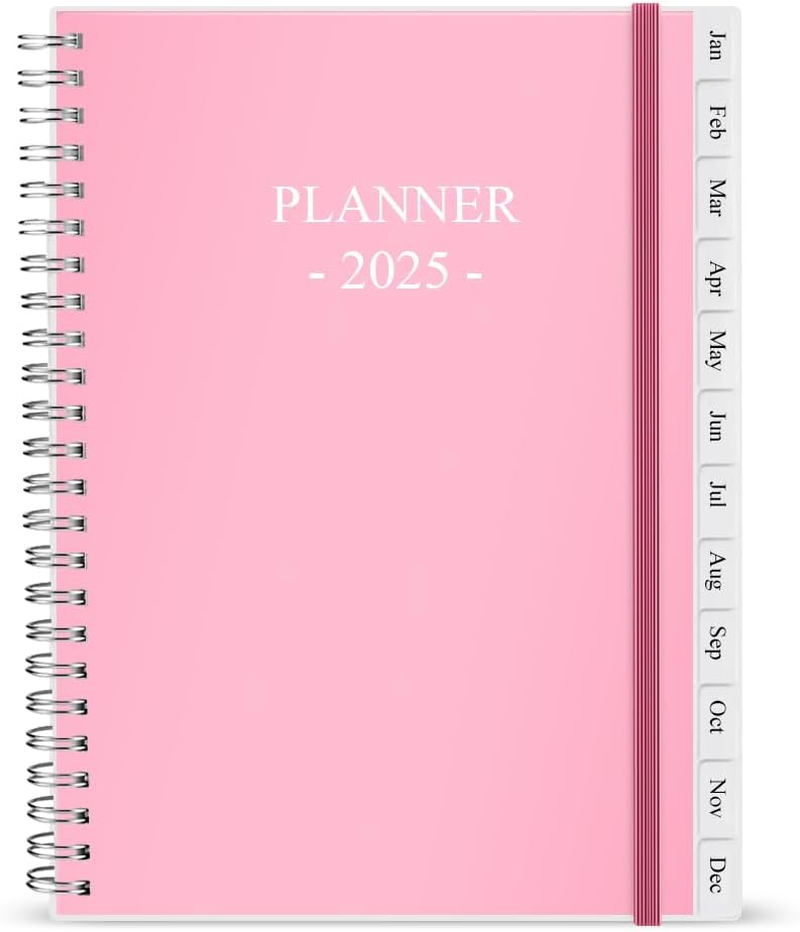 2025 Planner - Weekly & Monthly Planner Runs Jan 2025 to Dec 2025, 6.25