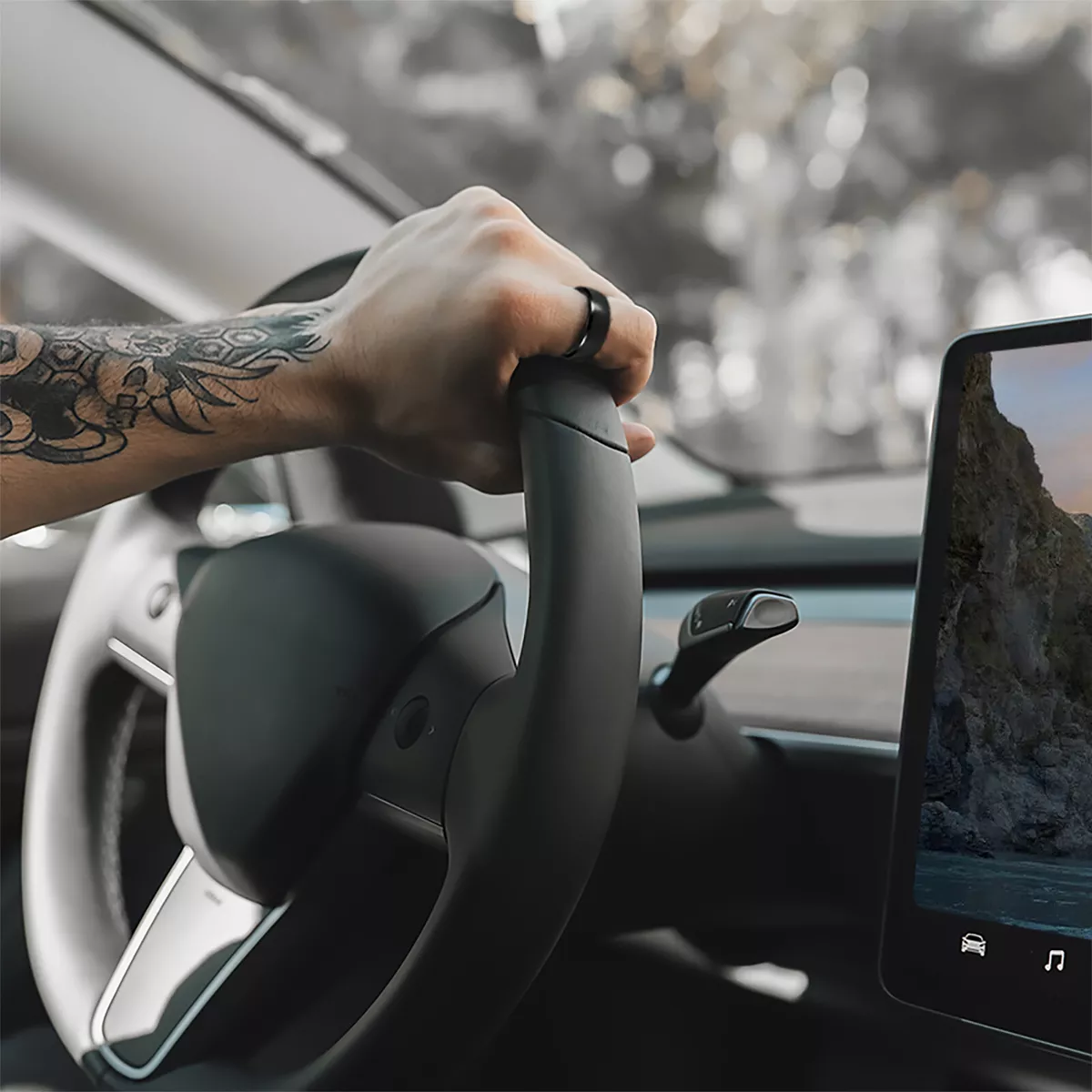 Tesla model y smart ring deals