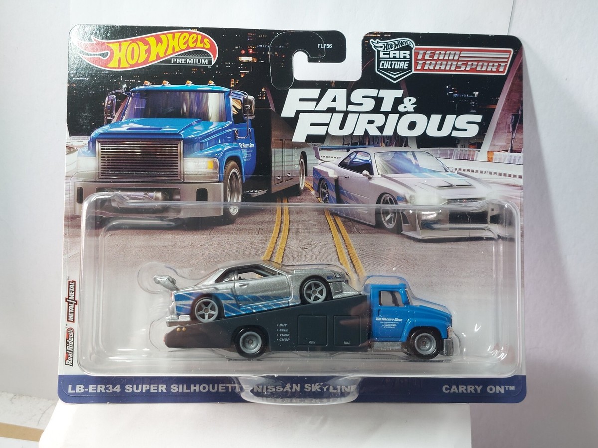 Hotwheels 1/64 🇫🇷 Fast And Furious, Team Transport Nissan