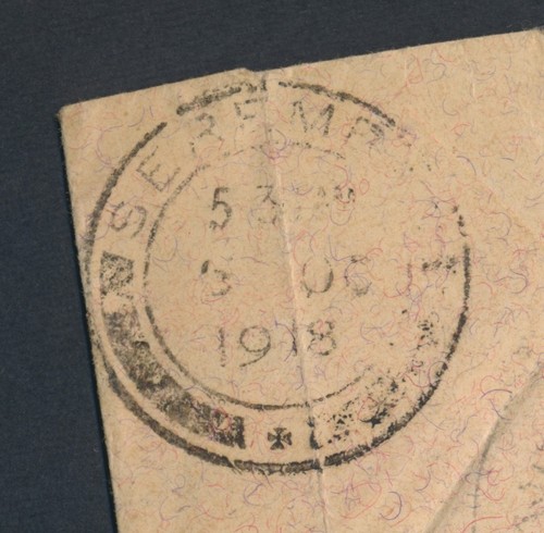 1918 SIAM THAILAND COVER TO SEREMBAN MALAYA, PENANG & STRAITS CENSOR SEALS B1AG2 - Picture 18 of 24