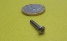 18-8 Stainless Steel Pan Head Phillips Machine Screw 4-40 x 5/8", 200 pcs