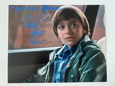NOAH SNAP In Person Signed Autograph 20x25cm Stranger Things