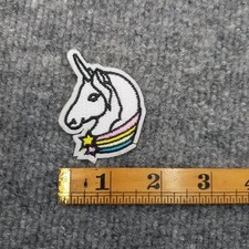 Unicorn Patch Embroidered Iron On B4