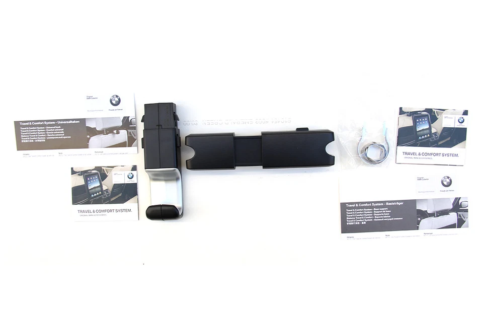 BMW TRAVEL & COMFORT HEADREST BASE ATTACHMENT HOLDER & HANGER GENUINE OEM - Image 3 of 4