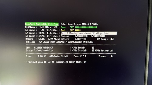 Intel Xeon Bronze 3106 1,7GHz 11MB - CPU Socket 3647 8C - Tested - Afbeelding 3 van 4