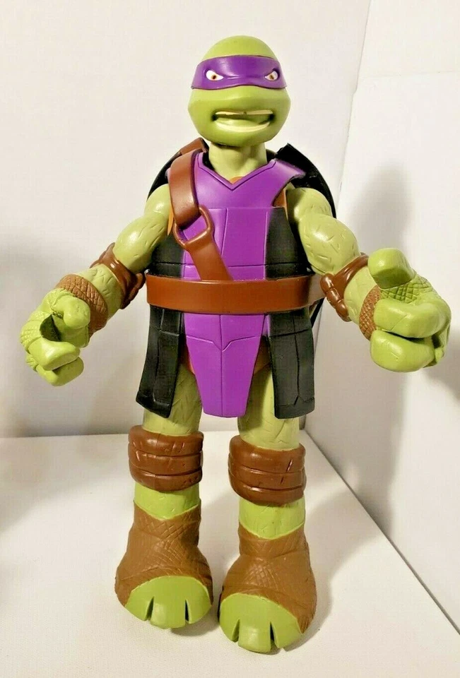 Figuras Teenage Mutant Ninja Turtles Donatello y Leonardo 11" 2012 ¡Envío rápido! Foto 3 de 4