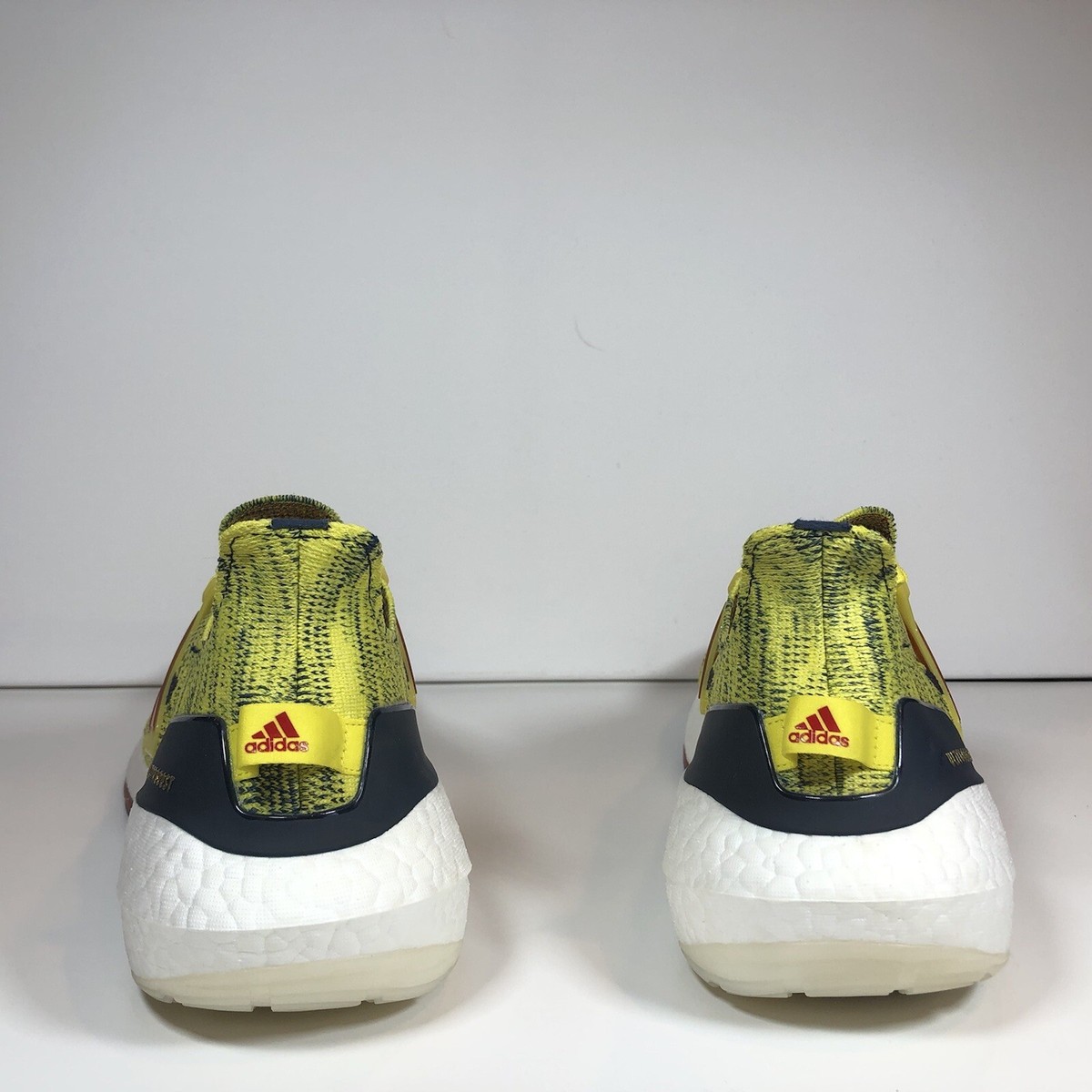 Adidas UltraBoost 21 Columbia National Soccer Team Yellow Navy Men\'s Size 9 adidas UltraBoost 21 Bright Yellow Navy for Sale  main image 2