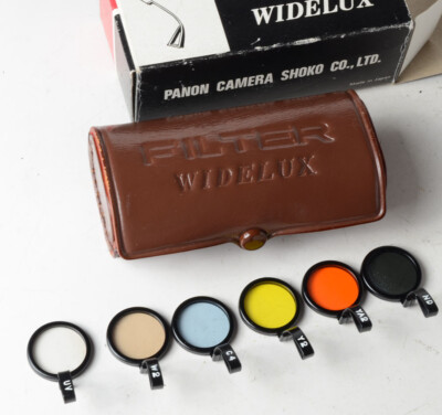 Filter set for Panon Widelux FV FVI F7 F8 - look to be NEW