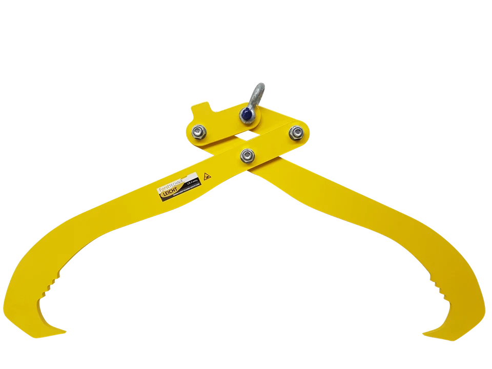 Holzzange Forstzange Verladezange Rückezange Holzgreifer Größe XL 1600kg - Bild 4 von 4