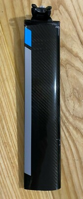 #ad NEW GIANT TRINITY COMPOSITE SEATPOST CARBON FITS 2012 15 BLACK BLUE $37.49