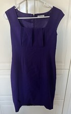 Calvin Klein One Piece  Dress Size 4 Sleeveless Purple