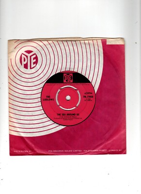 THE LUDLOWS - THE SEA AROUND US / THE BUTCHER BOY. UK 1966 ORIG 7'' & CO/SL. VG+